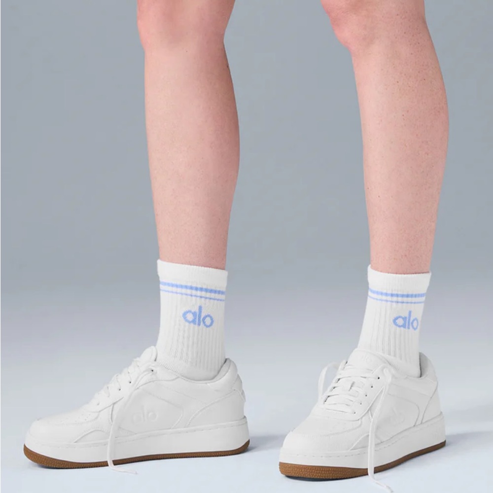 Alo unisex half crew socks